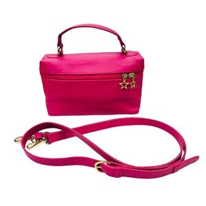 Area Stars Mini Faux Leather Handbag - 5”H x 8”W x 3”D